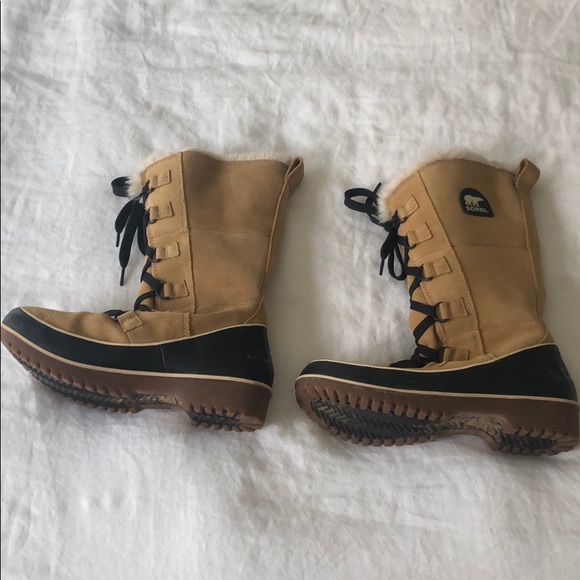 Sorel suede brown and black- size 8.5! - Picture 2 of 6